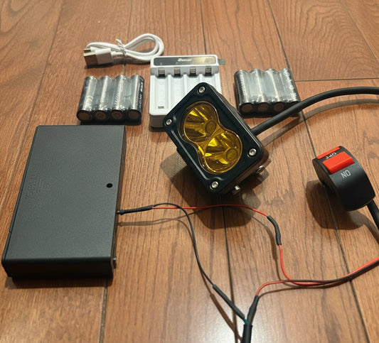 (Rechargeable) Battery Powered Baja light kit