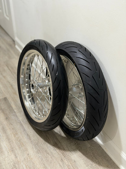 Chrome Ultra bee Supermoto Wheelset