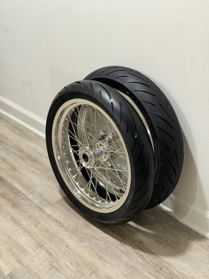 Chrome Ultra bee Supermoto Wheelset