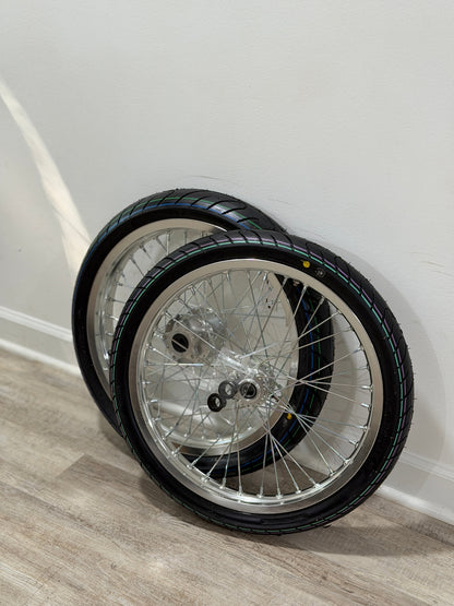 Chrome Talaria XXX/MX3/MX4 Supermoto Wheel Set