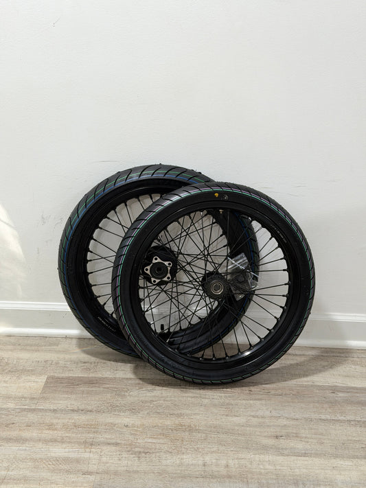 Light Bee/Eride Supermoto Wheel Set